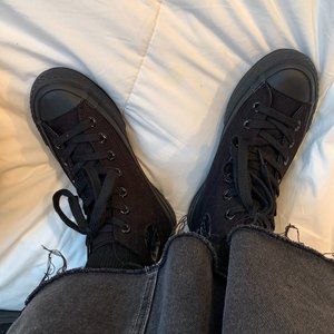 Black classic street shot versatile autumn winter